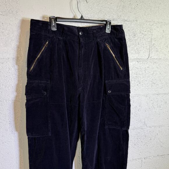 Polo Ralph Lauren Relaxed Fit Sportsman Cargo Pants Navy 36X32 $298 - Picture 6 of 12
